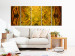 Canvas Print Oriental pattern - a fragment of a mandala in warm autumn colors 104993 additionalThumb 3
