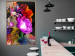 Wall Poster Colors of Summer - multicolored glamour composition with flowers on a black background 117993 additionalThumb 5