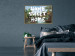 Poster Dream Home - white English text against a colorful landscape background 118793 additionalThumb 5