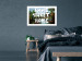 Poster Dream Home - white English text against a colorful landscape background 118793 additionalThumb 2