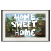 Poster Dream Home - white English text against a colorful landscape background 118793 additionalThumb 18
