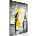 Canvas Paris Fog (1 Part) Vertical Yellow 123093 additionalThumb 2