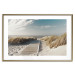 Wall Poster Abandoned Beach - wooden path on beach against sea and sky background 123993 additionalThumb 16