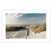 Wall Poster Abandoned Beach - wooden path on beach against sea and sky background 123993 additionalThumb 25