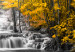 Large canvas print Cascade of Thoughts (Yellow) [Large Format] 125693 additionalThumb 5