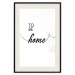 Wall Poster To Be Home - black English text on a contrasting white background 125793 additionalThumb 18