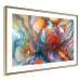 Poster Abyss - worm among multicolored patterns in an abstract motif 127293 additionalThumb 9