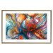 Poster Abyss - worm among multicolored patterns in an abstract motif 127293 additionalThumb 14