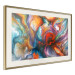 Poster Abyss - worm among multicolored patterns in an abstract motif 127293 additionalThumb 3