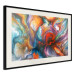Poster Abyss - worm among multicolored patterns in an abstract motif 127293 additionalThumb 2