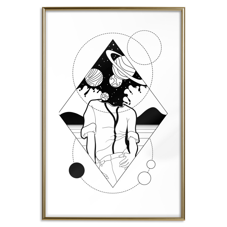 Wall Poster Unlimited Space - abstract figure with space effect 128493 additionalImage 14