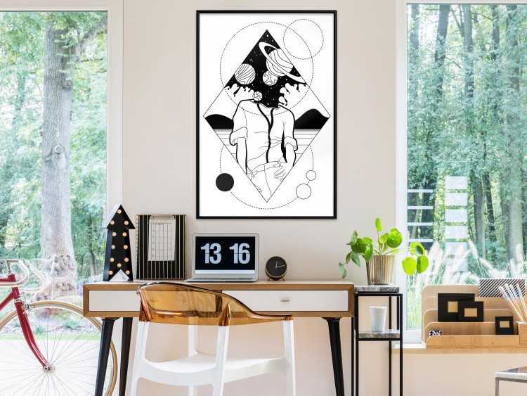 Wall Poster Unlimited Space - abstract figure with space effect 128493 additionalImage 11