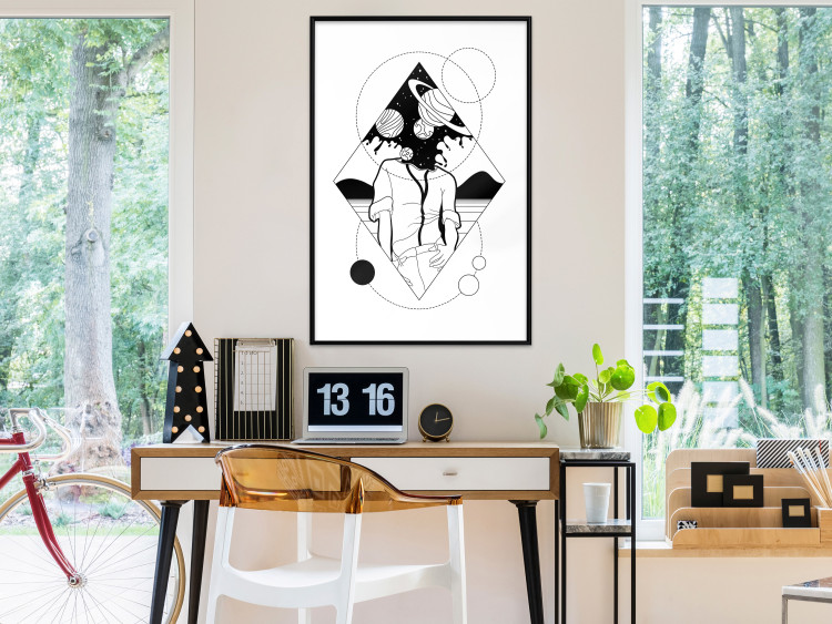 Wall Poster Unlimited Space - abstract figure with space effect 128493 additionalImage 18