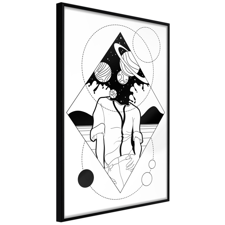 Wall Poster Unlimited Space - abstract figure with space effect 128493 additionalImage 5