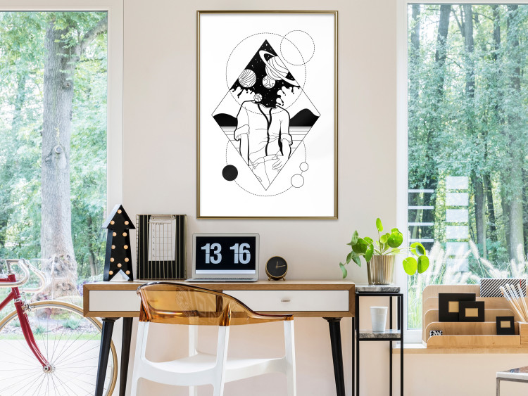 Wall Poster Unlimited Space - abstract figure with space effect 128493 additionalImage 15