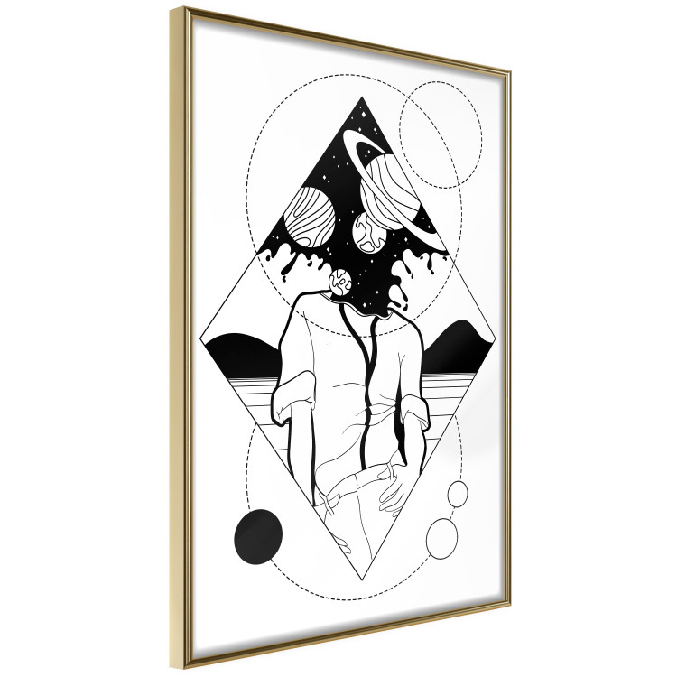 Wall Poster Unlimited Space - abstract figure with space effect 128493 additionalImage 8