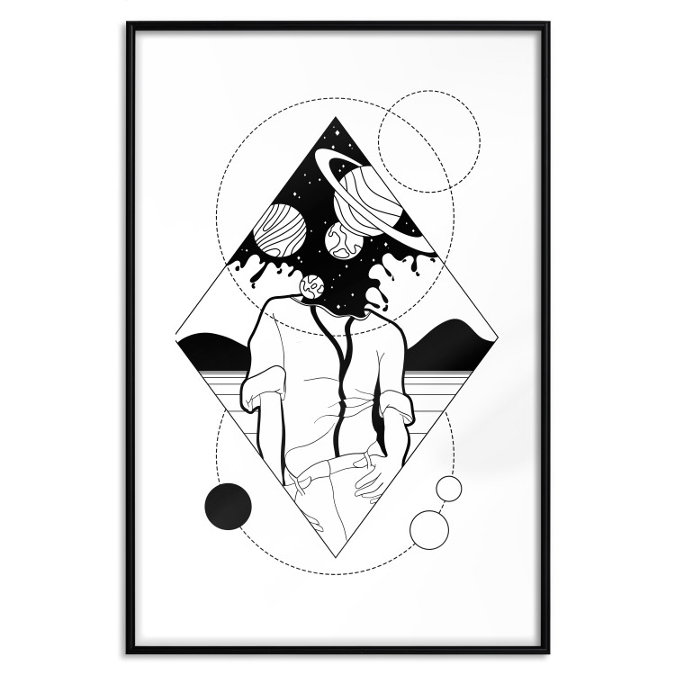 Wall Poster Unlimited Space - abstract figure with space effect 128493 additionalImage 17
