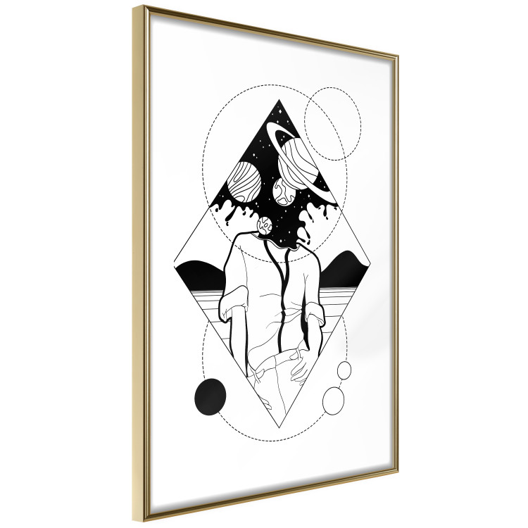 Wall Poster Unlimited Space - abstract figure with space effect 128493 additionalImage 6