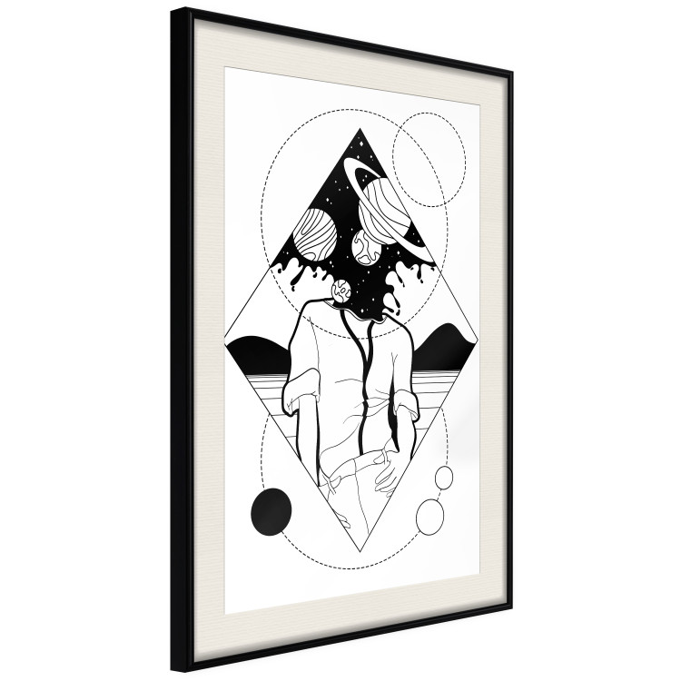 Wall Poster Unlimited Space - abstract figure with space effect 128493 additionalImage 3