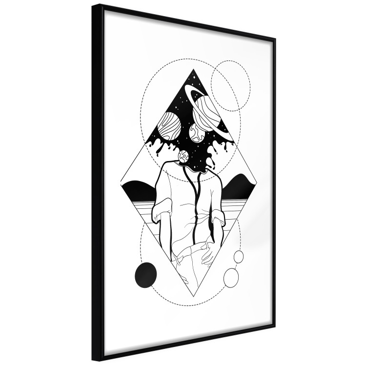 Wall Poster Unlimited Space - abstract figure with space effect 128493 additionalImage 2