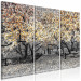 Canvas Blooming Magnolias - triptych with magnolia trees and yellow flowers 128793 additionalThumb 2