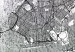 Poster City of Dreams - black and white map of New York with brown details 132093 additionalThumb 11