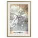 Poster City of Dreams - black and white map of New York with brown details 132093 additionalThumb 21