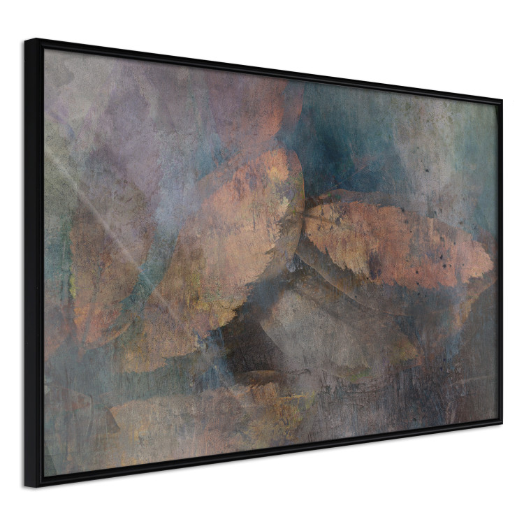 Poster Copper Leaves - abstract and rusty texture with a leaf motif 135793 additionalImage 8
