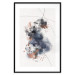 Wall Poster Continuity of Existence - artistic pattern of black smoke on a light background 137693 additionalThumb 6