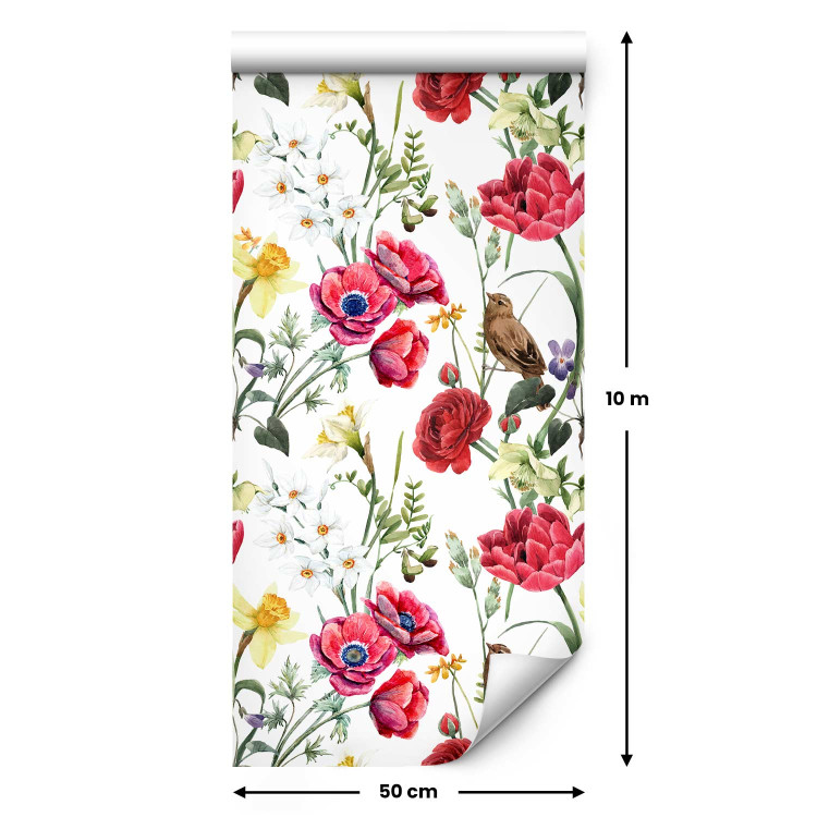 Modern Wallpaper Poppy Meadow 142793 additionalImage 7