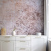 Wall Mural Poetry - textured abstraction with ornament effect in pink tones 143693 additionalThumb 6