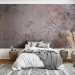 Wall Mural Poetry - textured abstraction with ornament effect in pink tones 143693 additionalThumb 2