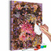 Paint by number Dry Flowers - A Stately Bouquet in Shades of Pink and Brown, Purple Background 146193 additionalThumb 5