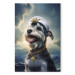 Canvas Print AI Dog Schnauzer - Portrait of a Fantasy Animal in the Role of a Sailor - Vertical 150293 additionalThumb 7