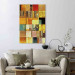 Large canvas print Abstract Squares - A Geometric Composition in Klimt’s Style [Large Format] 151093 additionalThumb 6
