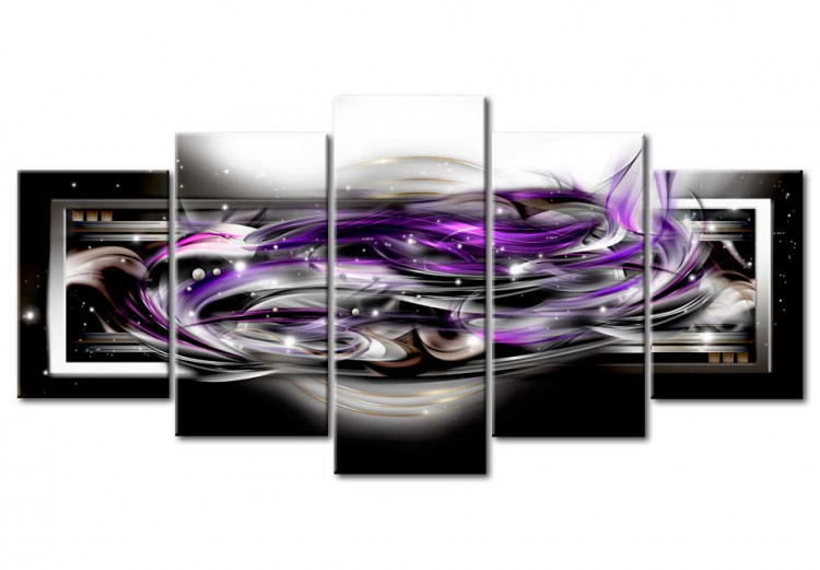 Canvas Purple smoke 49993