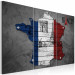 Canvas Symbols of France - triptych 55293 additionalThumb 2