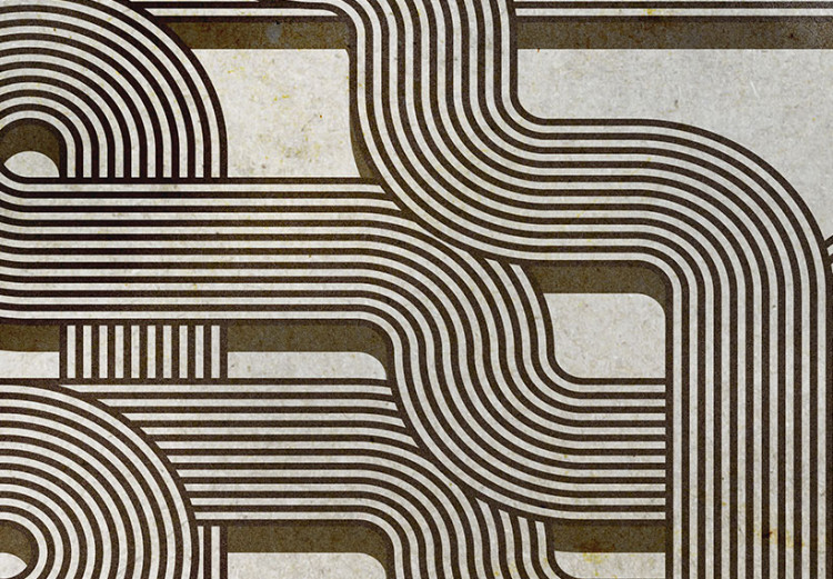 Canvas Art Print Labyrinth - vintage 56093 additionalImage 4