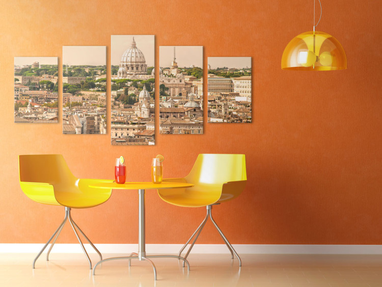 Canvas Print The roofs of the Eternal City 58293 additionalImage 3