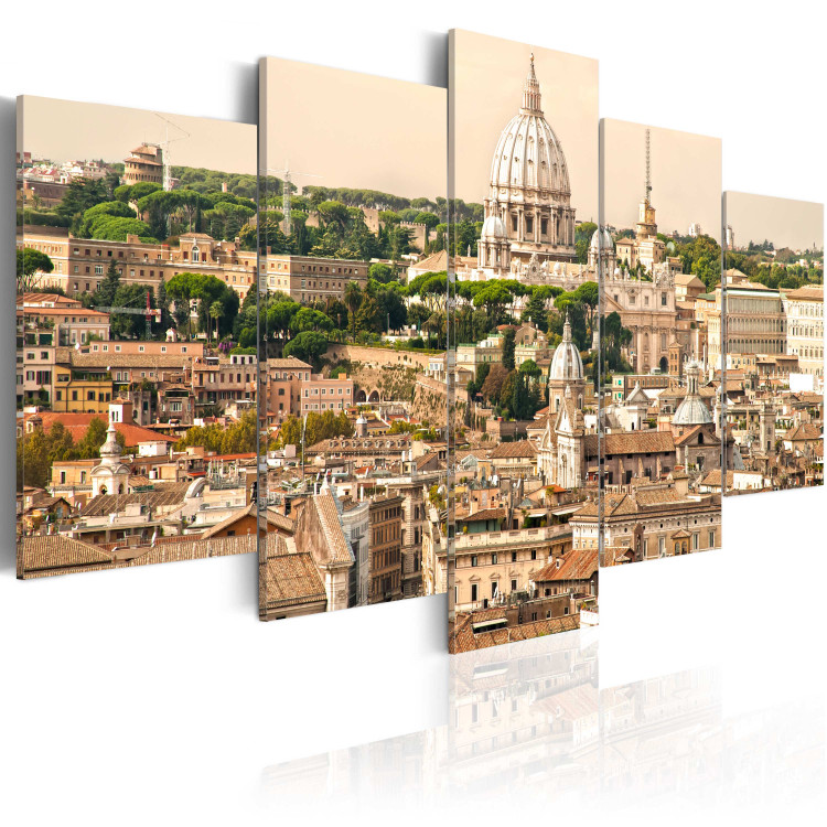 Canvas Print The roofs of the Eternal City 58293 additionalImage 2