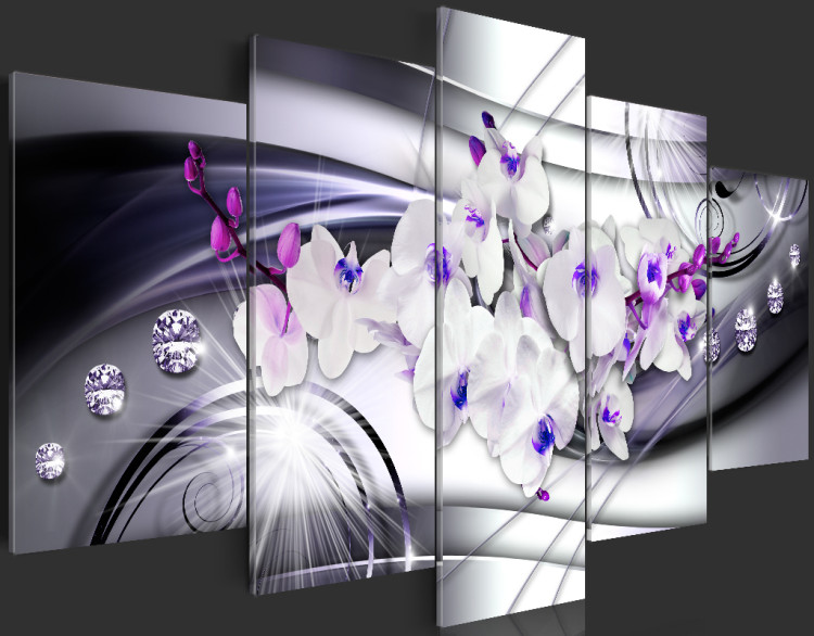 Print On Glass Coolness of Orchid [Glass] 92393 additionalImage 6