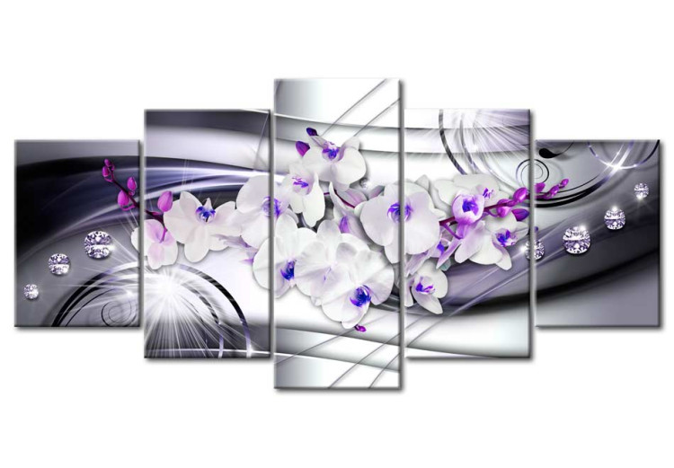Print On Glass Coolness of Orchid [Glass] 92393 additionalImage 2