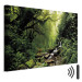 Canvas Print Waterfall in the Forest 98193 additionalThumb 8
