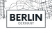 Canvas Plan of Berlin - black and white map of a part of the city 114104 additionalThumb 5