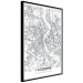 Wall Poster Cologne Map - black and white map of the German city on a light background 114404 additionalThumb 10