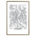 Wall Poster Cologne Map - black and white map of the German city on a light background 114404 additionalThumb 14
