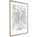 Wall Poster Cologne Map - black and white map of the German city on a light background 114404 additionalThumb 6