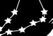 Wall Poster Zodiac signs: Capricorn - black and white star constellation and texts 114804 additionalThumb 9