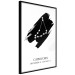 Wall Poster Zodiac signs: Capricorn - black and white star constellation and texts 114804 additionalThumb 10