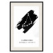 Wall Poster Zodiac signs: Capricorn - black and white star constellation and texts 114804 additionalThumb 18